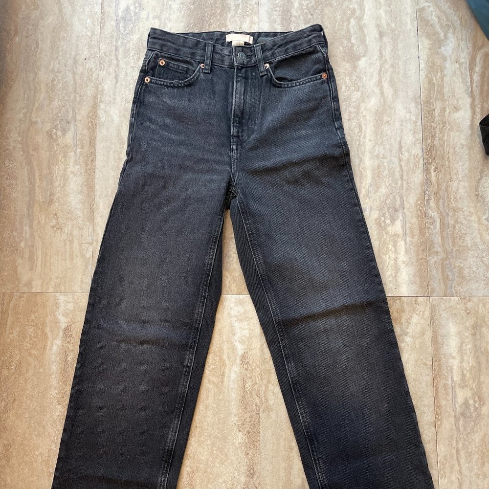 Black H&M Boot Cut Jeans